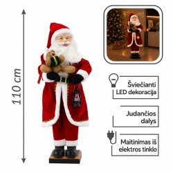Weihnachtsmann mit einem Teddybär Weihnachtsmann mit einem Teddybär