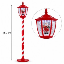 Kalėdinis LED žibintas su Kalėdų Seneliu, 150 cm Kalėdinis LED žibintas su Kalėdų Seneliu, 150 cm