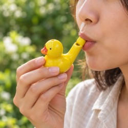 Antytės formos švilpukas – geltonas Antytės formos švilpukas – geltonas