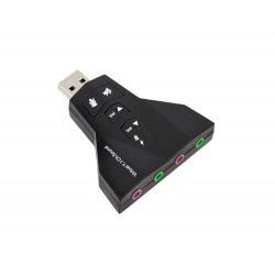 7.1 garso plokštė USB AUX