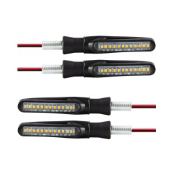 Dinaminių LED posūkių žibintų rinkinys, 4 vnt., 12 V Dinaminių LED posūkių žibintų rinkinys, 4 vnt., 12 V