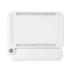 Sulankstoma lupa su LED apšvietimu