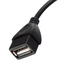 OTG adapteris „miniUSB–USB-A“, 15 cm OTG adapteris „miniUSB–USB-A“, 15 cm