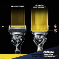 Gillette Fusion ProShield skutimosi peiliukai 8 vnt