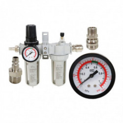 Oro srauto reguliatorius su drėgmės filtru ir tepaline 1/2''