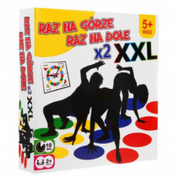 Klasikinis Twister stalo žaidimas - XXL dydžio