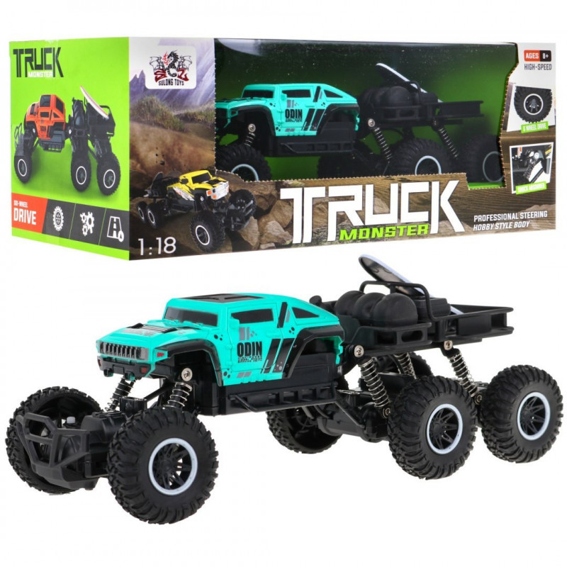 Radijo bangomis valdomas Bagis 6x6 1:18