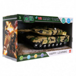 RC valdomas Tankas su garsais ir šviesomis 35cm