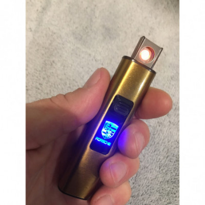 Elegantiškas, įkraunamas USB žiebtuvėlis Porsche!