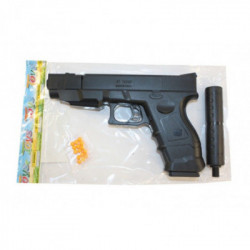 Pistoletas su duslintuvu, 6mm Airsoft