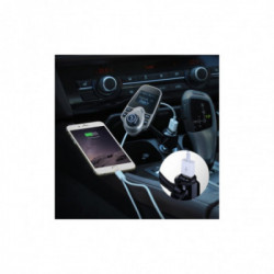 Bluetooth FM radijo bangų moduliatorius (lankstomas)