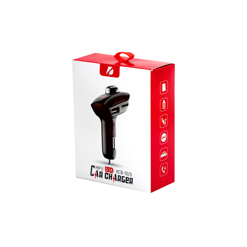 Stilingas FM radijo bangų moduliatorius su bluetooth Stilingas FM radijo bangų moduliatorius su bluetooth