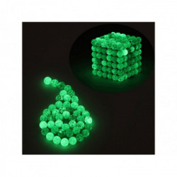 Neocube Magnastix šviečiantis tamsoje! 5mm – 216vnt