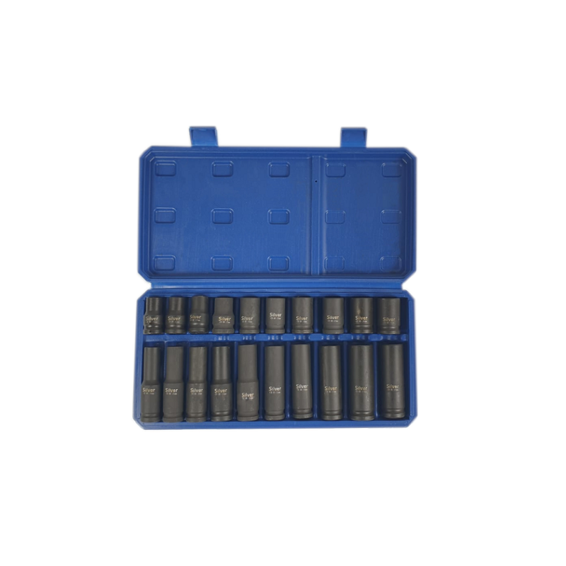 Smūginiai antgaliai - galvučių rinkinys - 1/2" 20vnt. 10-19mm