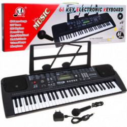 Sintezatorius su 200 tonų ir ritmų + MP3 ir USB