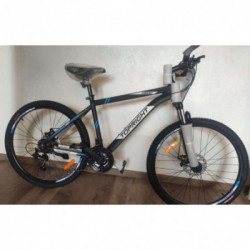 Kokybiškas dviratis 26" - aliuminis MTB rėmas