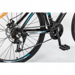 Kokybiškas dviratis 26" - aliuminis MTB rėmas
