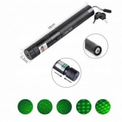Galingas lazeris su pakraunama baterija - žalios spalvos Galingas lazeris su pakraunama baterija - žalios spalvos