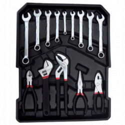 Namų apyvokos, didelis įrankių lagaminas - 419 elementų Namų apyvokos, didelis įrankių lagaminas - 419 elementų